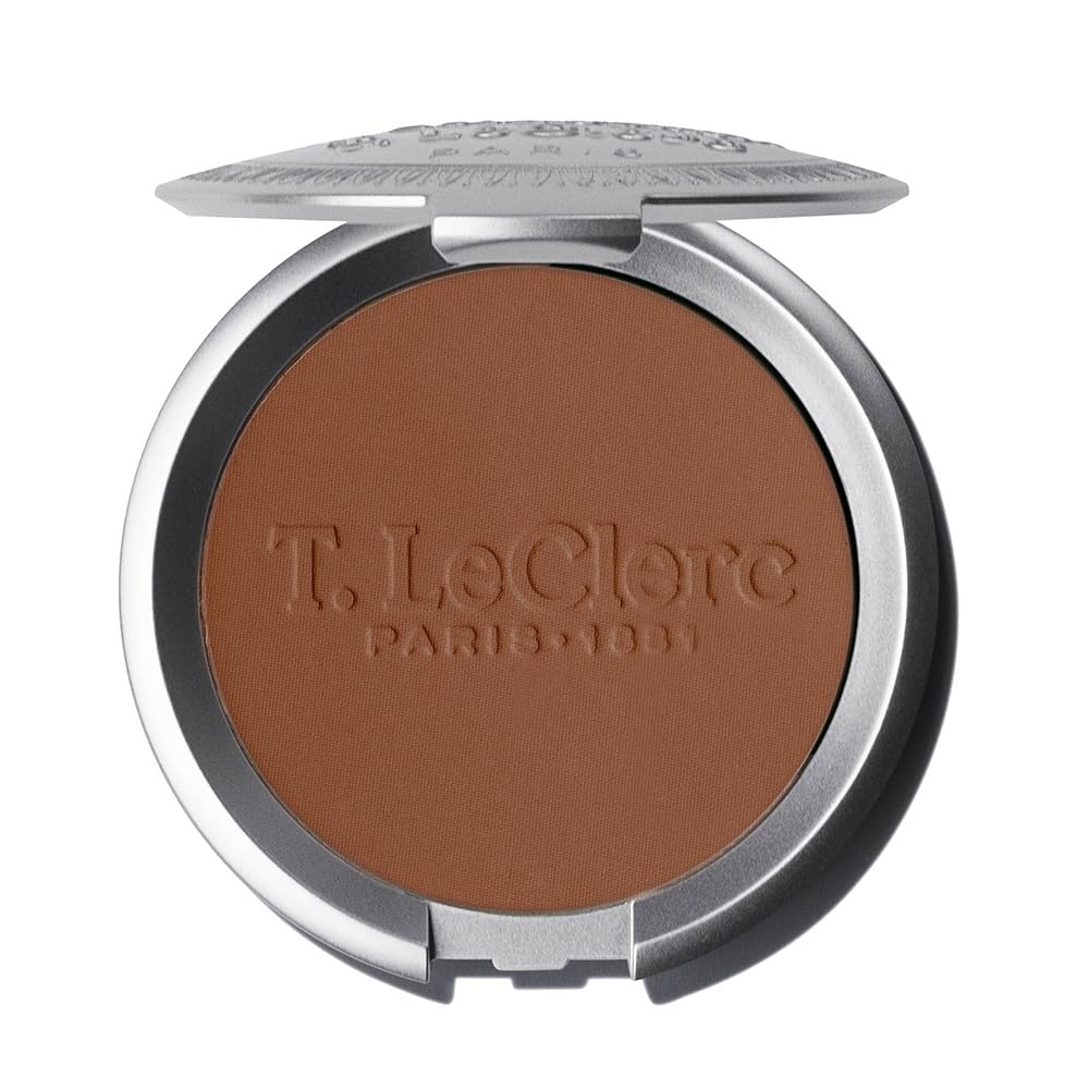 T.LeCLerc compact powder 15 chestnut, 15 Kastanienbraun