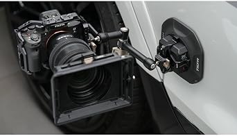 Tilta Hydra Electronic Suction Cup (4.5) with Universal Multi-Functional Mounting Bracket | Charges Quickly via PD USB-C | Improved Suction | Air Pressure Detection
