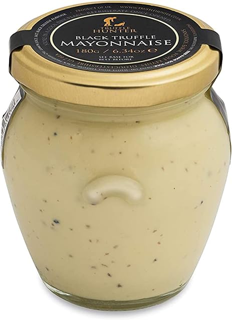 TruffleHunter - Black Truffle Mayonnaise - Gourmet Condiments - 180g