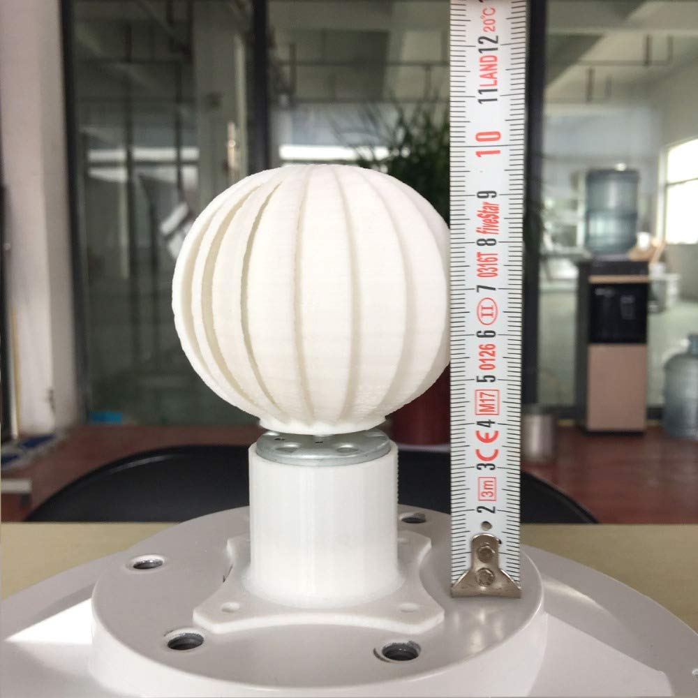 [Tu marca] Juguetes STEM Mini Generador de Turbina Eólica LED Modelo Educativo Muestra para Niños Proyectos de Ciencias en el Aula Escolar