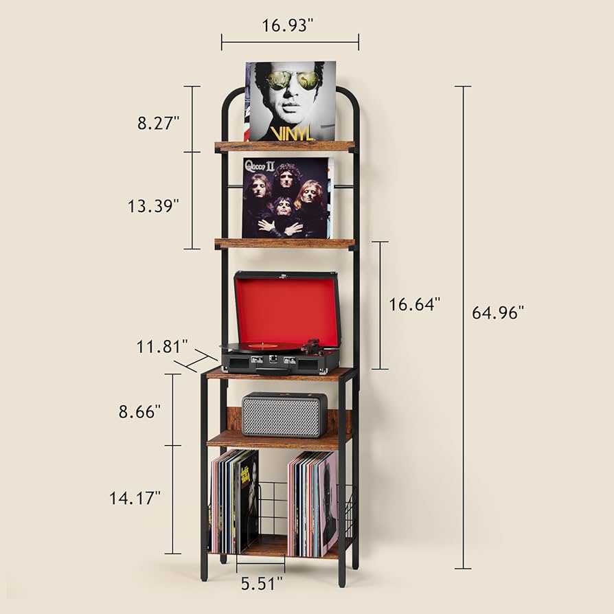 レコードスタンド MAX Turntable Stand MAX Turntable Stand with Shelves | Symbol Audio