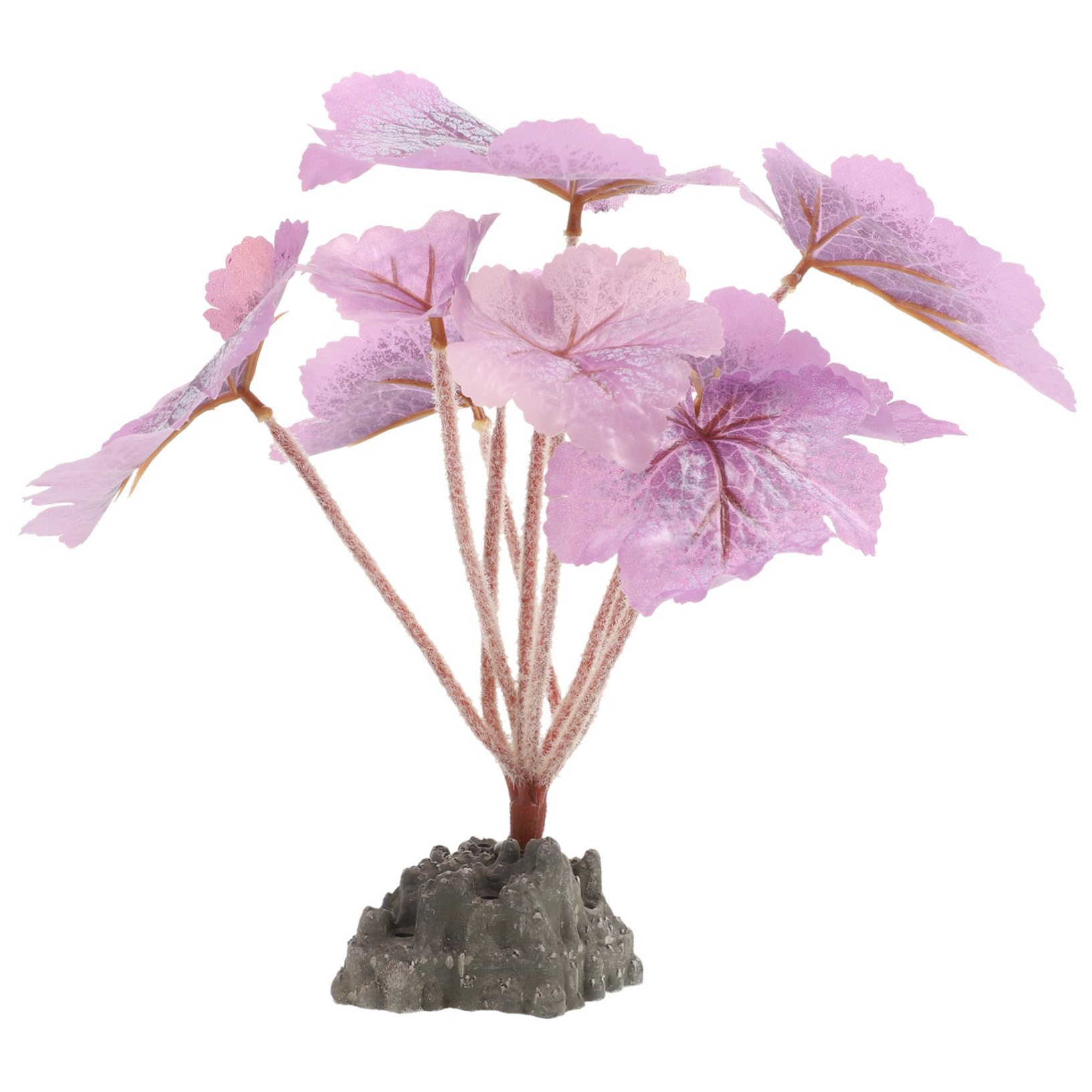 Yardwe 5 Piezas decoración de Plantas Artificiales Plantas Falsas para Acuario Plantas de Acuario pecera Ornamento Planta de Acuario decoración del Acuario pez de Colores