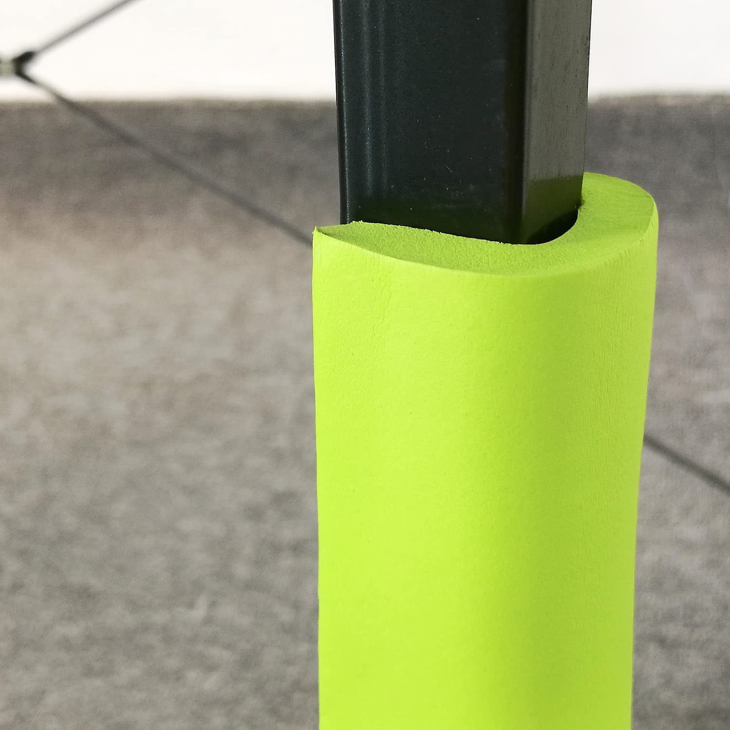 40 Metros Protector Borde Forma de U, Espuma para Borde de Mesa de Vidrio, Anticolisión Tira para Bebés y niños, Protectores para Bordes, Extra DENSOS. 20x2M, Verde KXD7003 Green