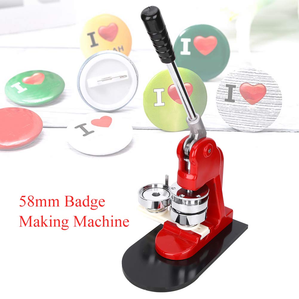 Macchina per la Produzione di Bottoni Pressa Ergonomica da 58 Mm