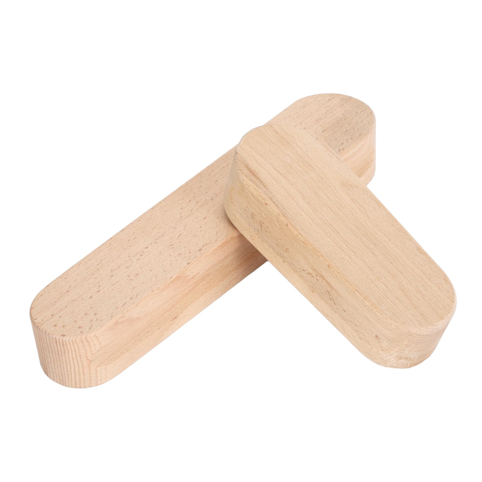 2 pezzi Batacchio da sarto in legno di faggio per trapunte Batacchio da sarto in legno duro per ferro da stiro a vapore per appiattire i tessuti Pressatura a punti