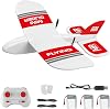 Remote Control Glider RC Air Planes 2.4GHz 2CH Fixed Wing EPP Foam Mini Glider Built-in Gyro System Mini Indoor RC Glider Airplane Model Toys for Teen and Adults Gifts KF606
