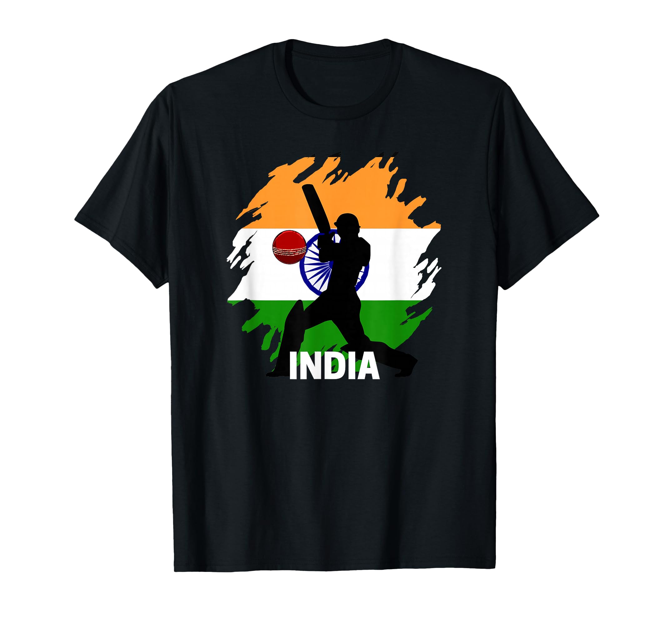India Cricket Design Indian Team Fans Supporters T-Shirt