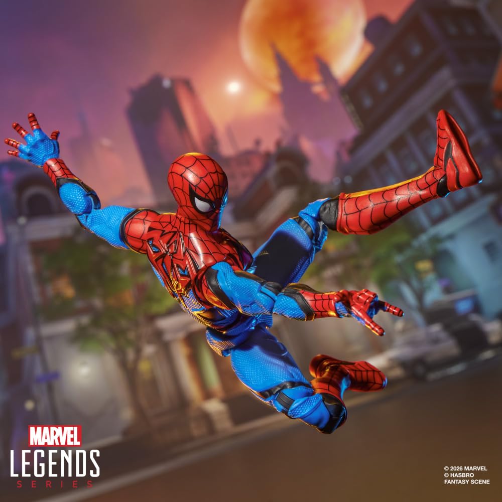 Marvel Legends Series, Marvel Rivals, Spider-Man y Luna Snow, Figuras coleccionables de 15 cm inspiradas en el Videojuego