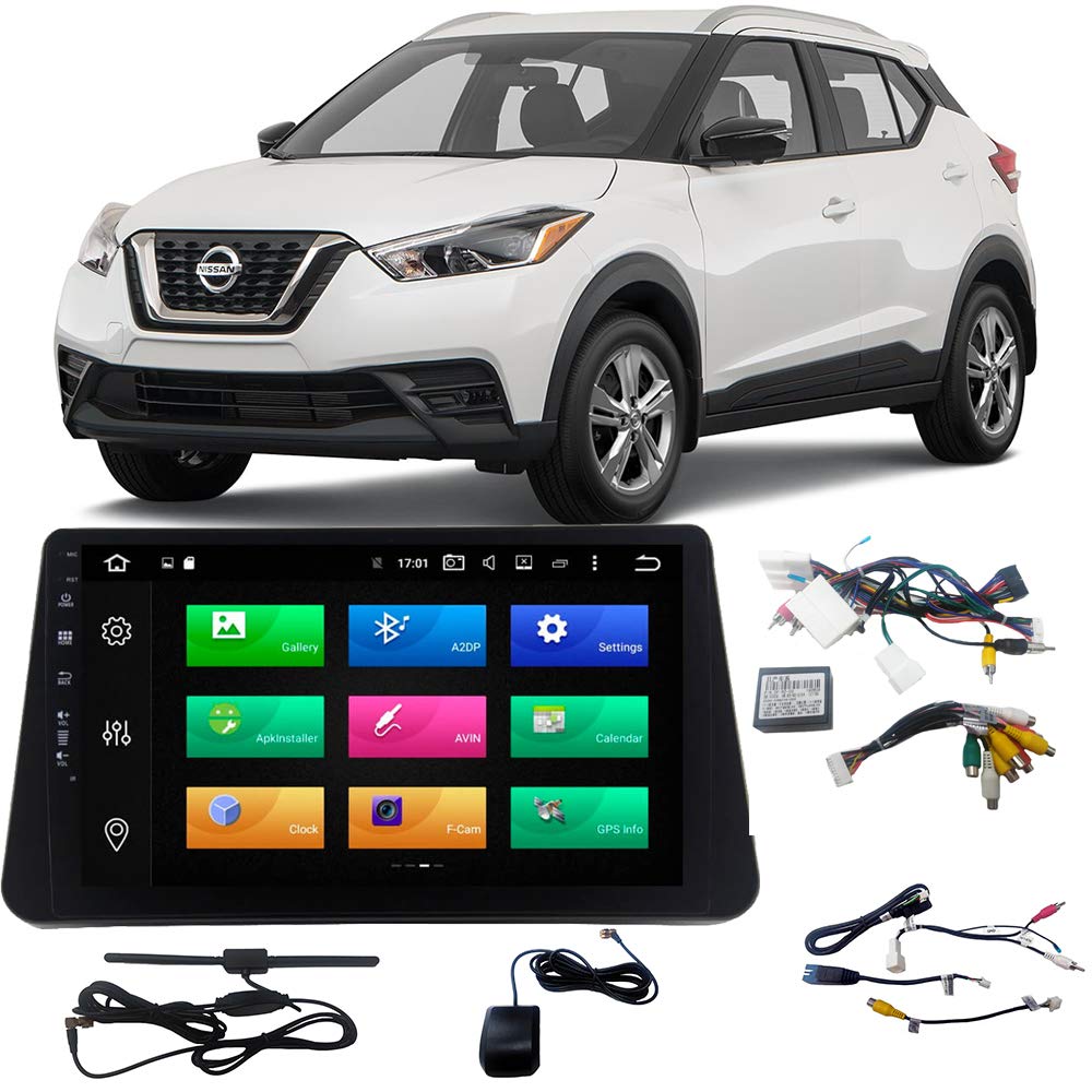 Central Multimídia Original Nissan Kicks tela de 10