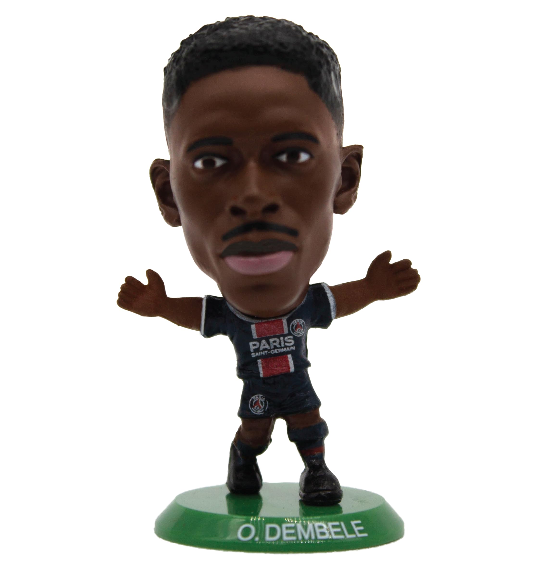 SoccerStarz SOC1661 PSG Ousmane Dembele Mini Football Figurine, Small