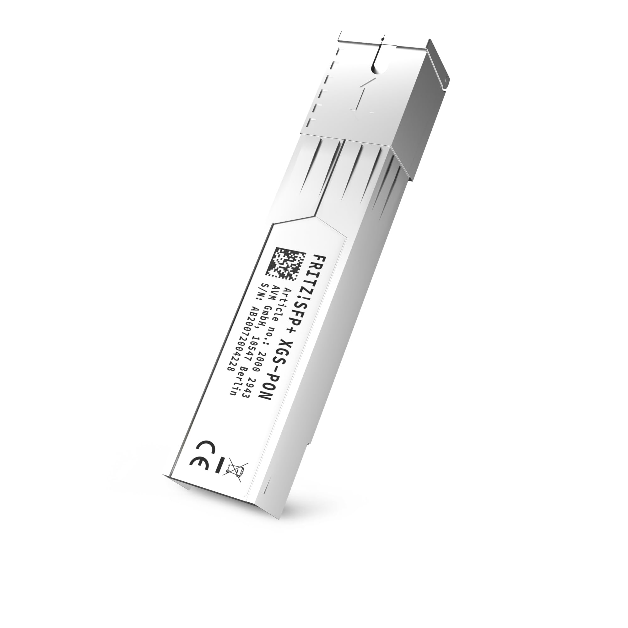 FRITZ!SFP XGS-PON (SFP+ Modul, bis zu 10 GBit/s für maximale Geschwindigkeiten über Glasfaser, für den Einsatz mit FRITZ!Box 5530 Fiber und FRITZ!Box 5590 Fiber geeignet)