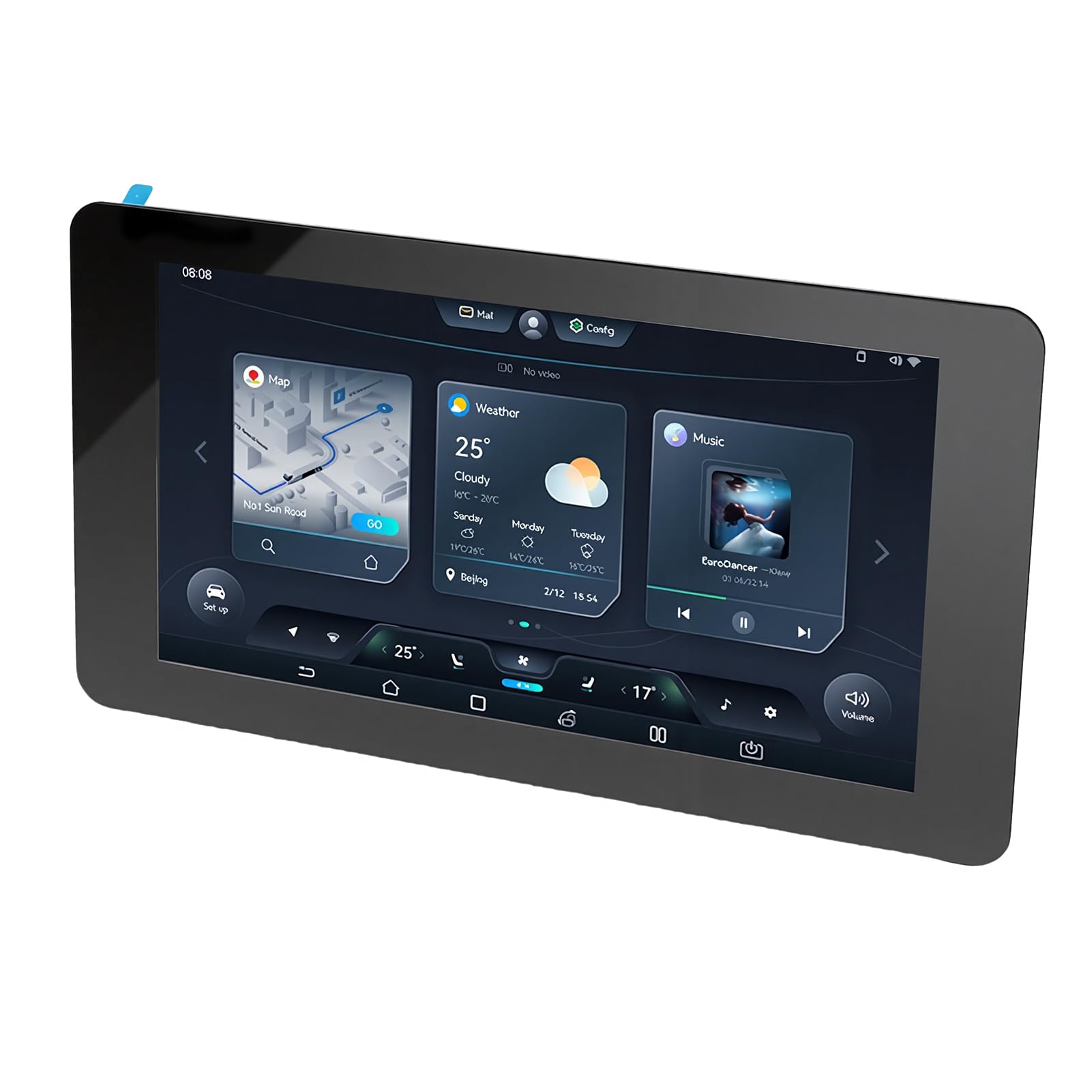 Ausla 7 Pollici Touch LCD Scheda di Sviluppo, 800x480 Dual Core