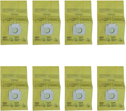 GULUANT Paquete de 8 bolsas de repuesto tipo Q C para aspiradora Panasonic C-5 C-18 C-19 MC-V295H MC-V150M para Kenmore 23040 24320 24410 24971