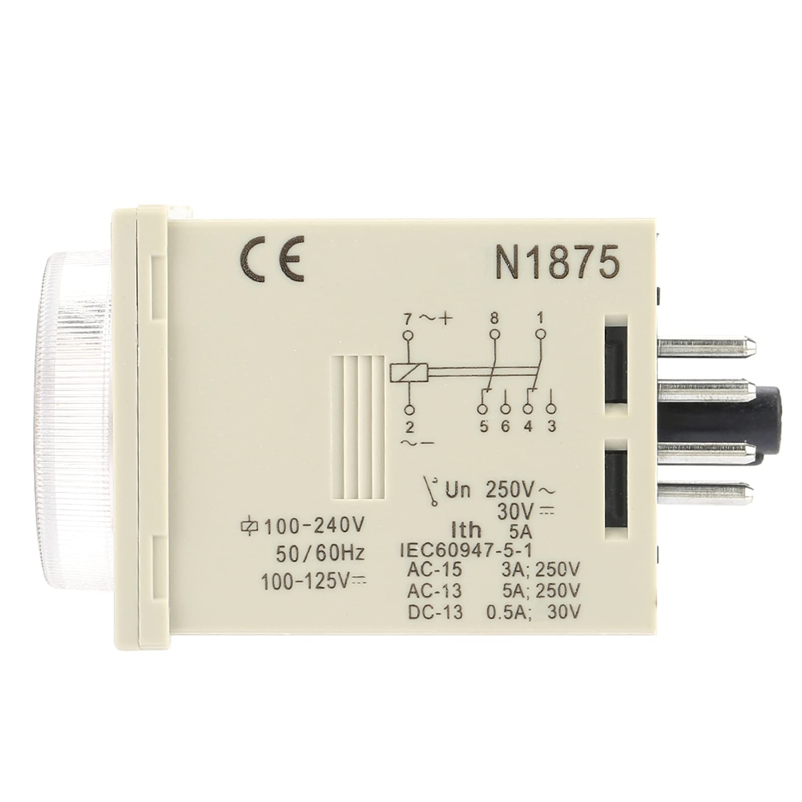 OMRON H3CR-A8 - Minuterie/timer AC/DC, Occasion En état De Marche