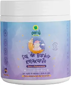 Sal Banho Relaxante Reconfortante Com Sal De Magnésio Banheira Hidromassagem Ofurô Hidro Sais Verdi Natural 500g