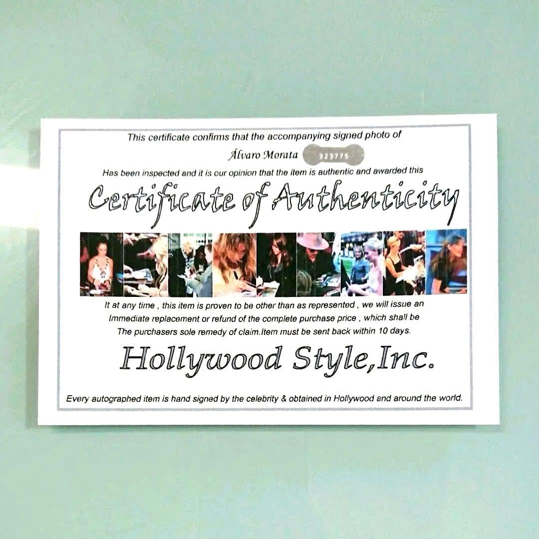 アルバロ・モラタ直筆サイン入り超大型写真…サッカー スペイン代表…② アルバロ モラタ直筆サイン入り超大型写真…サッカー スペイン代表