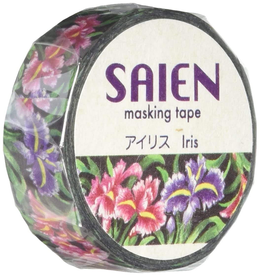 Masking Tape Iris TR0072 0.6 inches (15 mm) x 32.8 ft (10