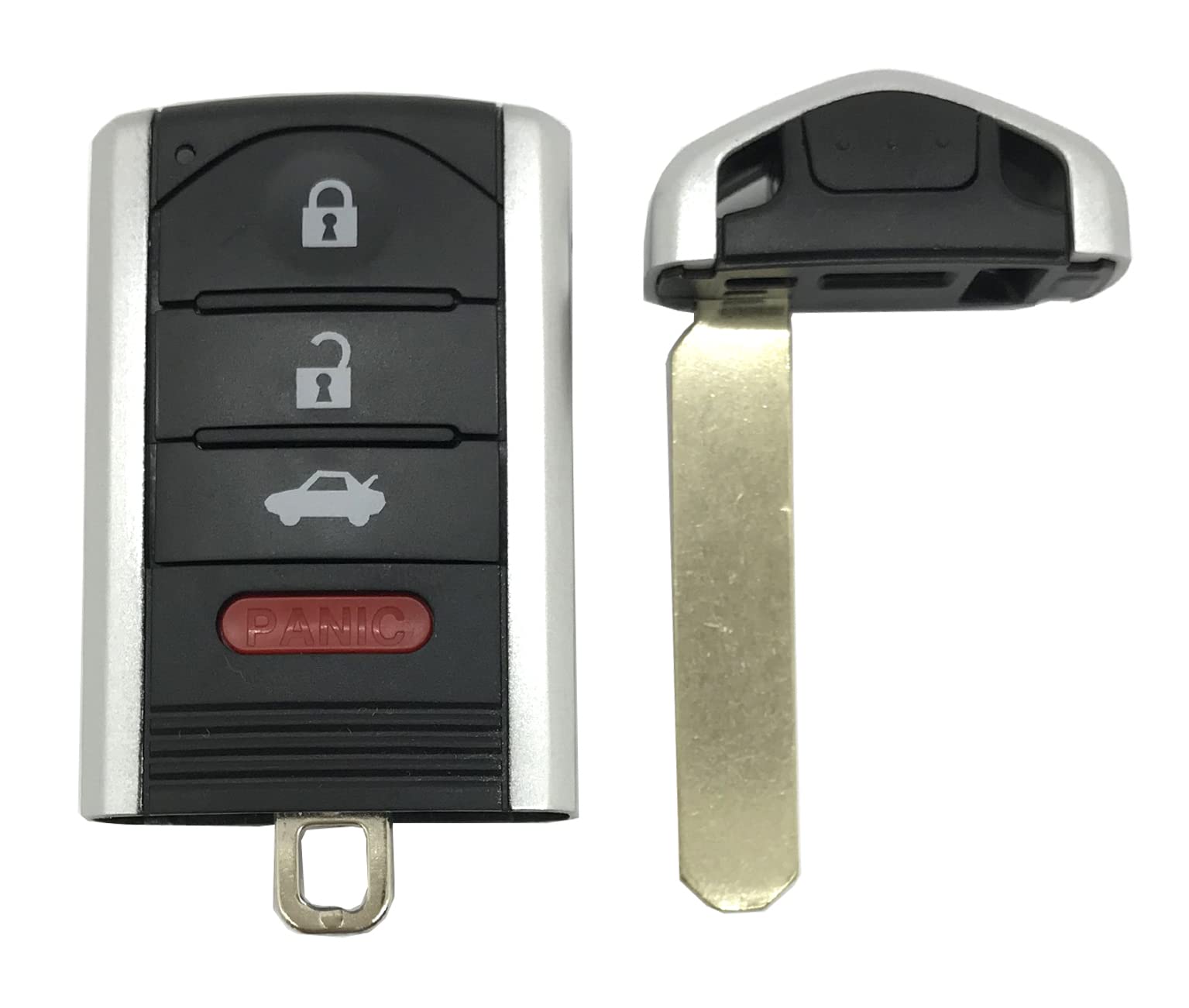 Carcasa de repuesto para mando a distancia sin llave, compatible con Acura TL ILX RDX ZDX M3N5WY8145 KR5434760 (4 botones)