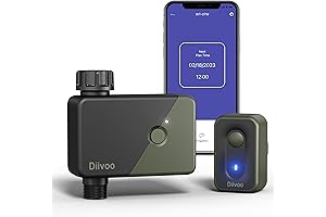 Diivoo Smart Water Timer with Alexa: Precision Irrigation at Your Fingertips