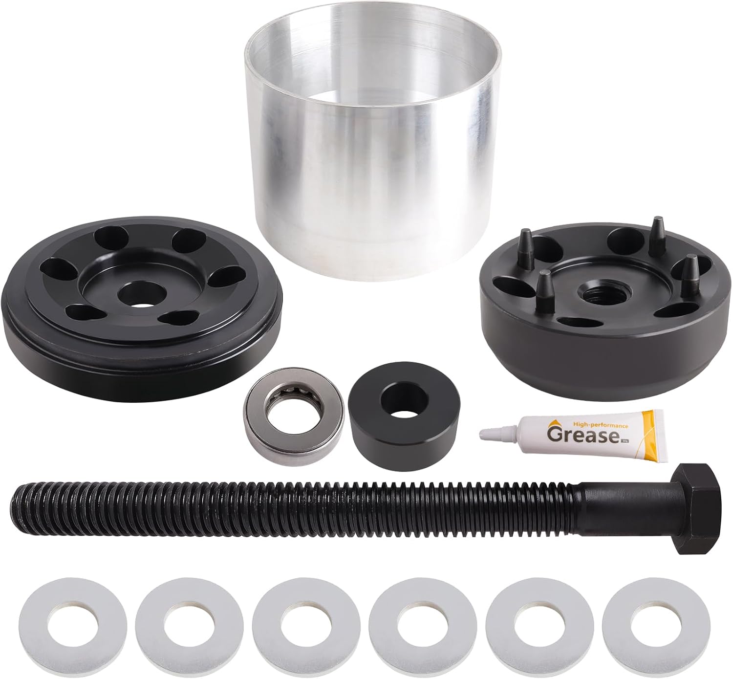 S-24736 Bushing Installation Tool for Hendrickson Vantraax - Heat-Treated Alloy Steel Saves 75% Time, Professional Kit Compatible with TRB5914-T & HT/HS Series