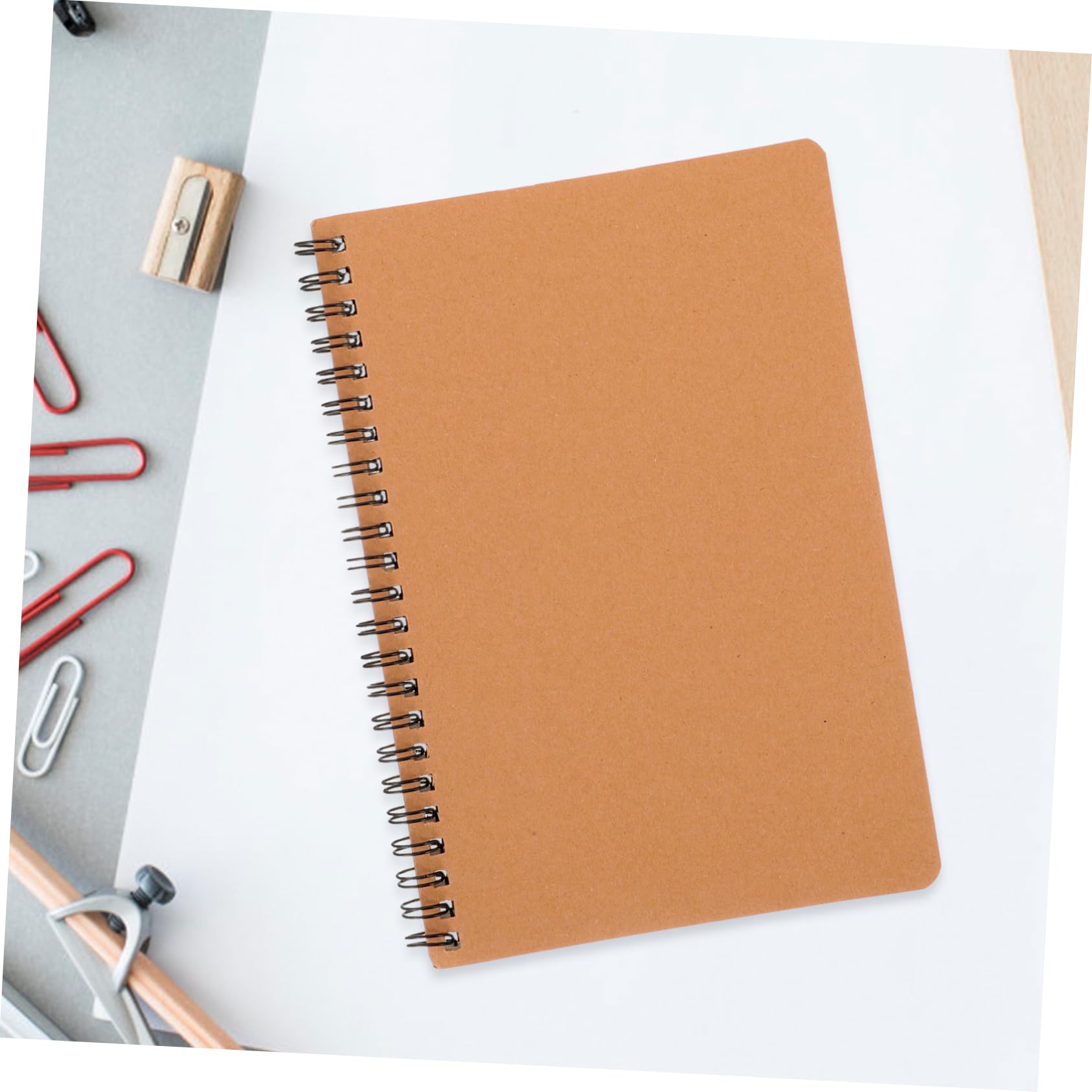 Gadpiparty Notizbuch Tagebuch A5 Spiralnotizbuch mit Leeren Seiten 10 Stück-pack Papier Klassisches Design für Kreatives Schreiben und Reisen