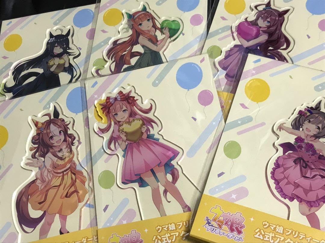 Amazon.co.jp: ウマ娘 1.5th アニバ アクリルスタンド セット : おもちゃ 