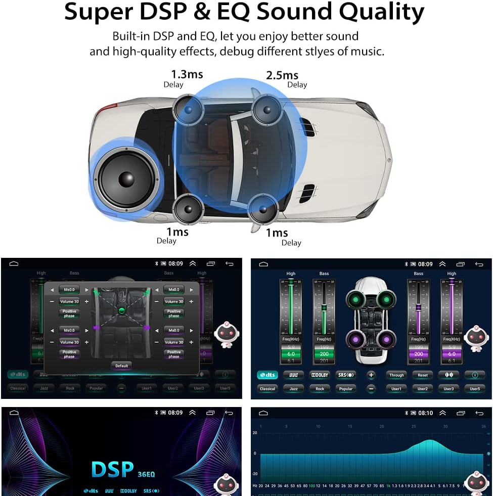 Amаzіng 🔥 Android Car Stereo Double Din Wireless Carplay Android Auto, 4GB 64GB 10 Inch IPS Touch Screen Car Radio with GPS 4G WiFi DSP FM AM Voice Control Bluetooth 5.0 Split Screen HD Backup Camera Suреr Dеаl Prоduсt Android Car Stereo Double Din Wireless Carplay Android Auto, 4GB 64GB 10 Inch IPS Touch Screen Car Radio with GPS 4G WiFi DSP FM AM Voice Control Bluetooth 5.0 Split Screen HD Backup Camera