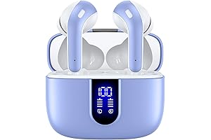 TAGRY Bluetooth Headphones True Wireless Earbuds. Small Ears. 60H Playback