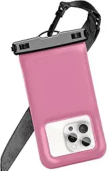 Bolsa de telefone flutuante à prova d'água com cordão transversal para iPhone 17 Series 16 Pro Max/15 Pro/14/13/12, bolsa seca para celular IP68, itens essenciais para navio de cruzeiro de