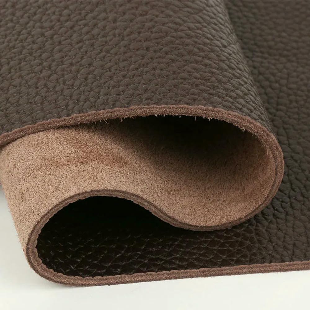 Veg Tan Full Grain Leather Cowhide, Leather Tooling Sheets 4mm Cowhide Beige Multiple Sizes(20x30cm)
