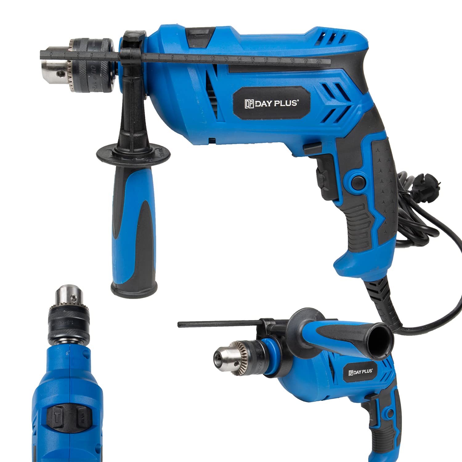 MARTELLO PERFORATORE ROTATIVO TASSELLATORE TRAPANO 1050W ROYCE DEMOLITORE RRH26 - Foto 9