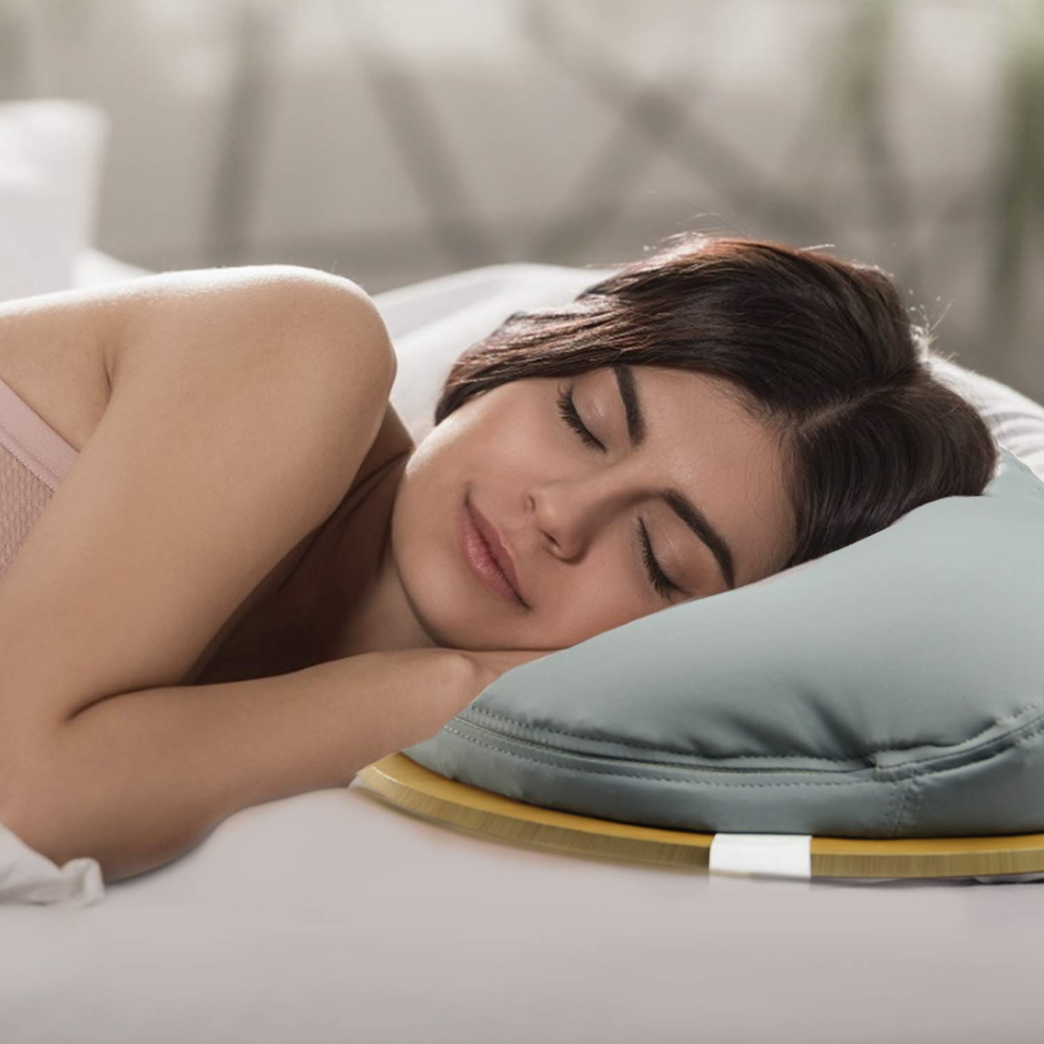 VLOXO Laptop Tray with Cushion, Lap Desk Portable Laptop Stand with Cable Hole & Anti-Slip Strip for Laptops Tablet Fits Up to 14"- Gray