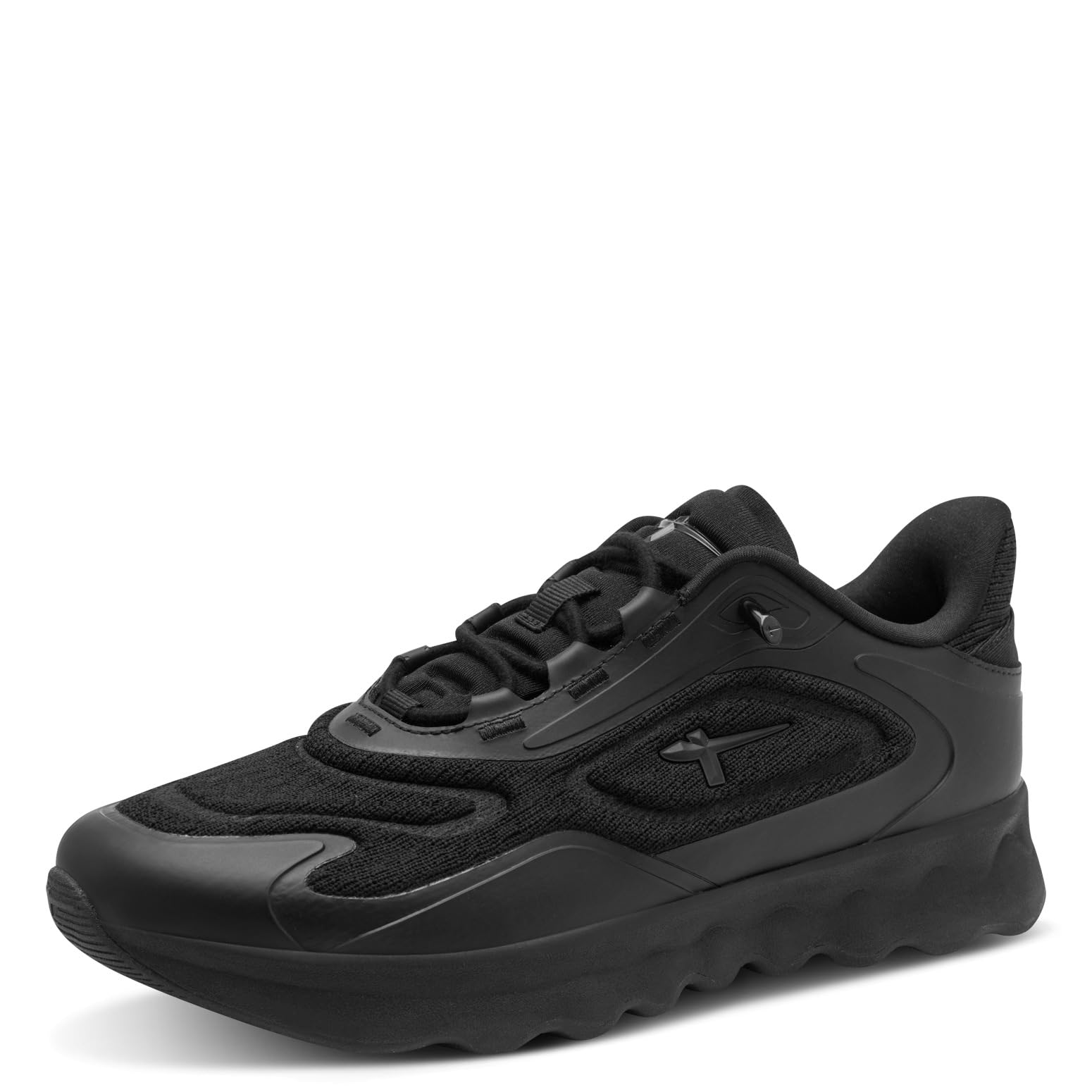 Tamaris Women's Low Flat Trainers, Black, 37