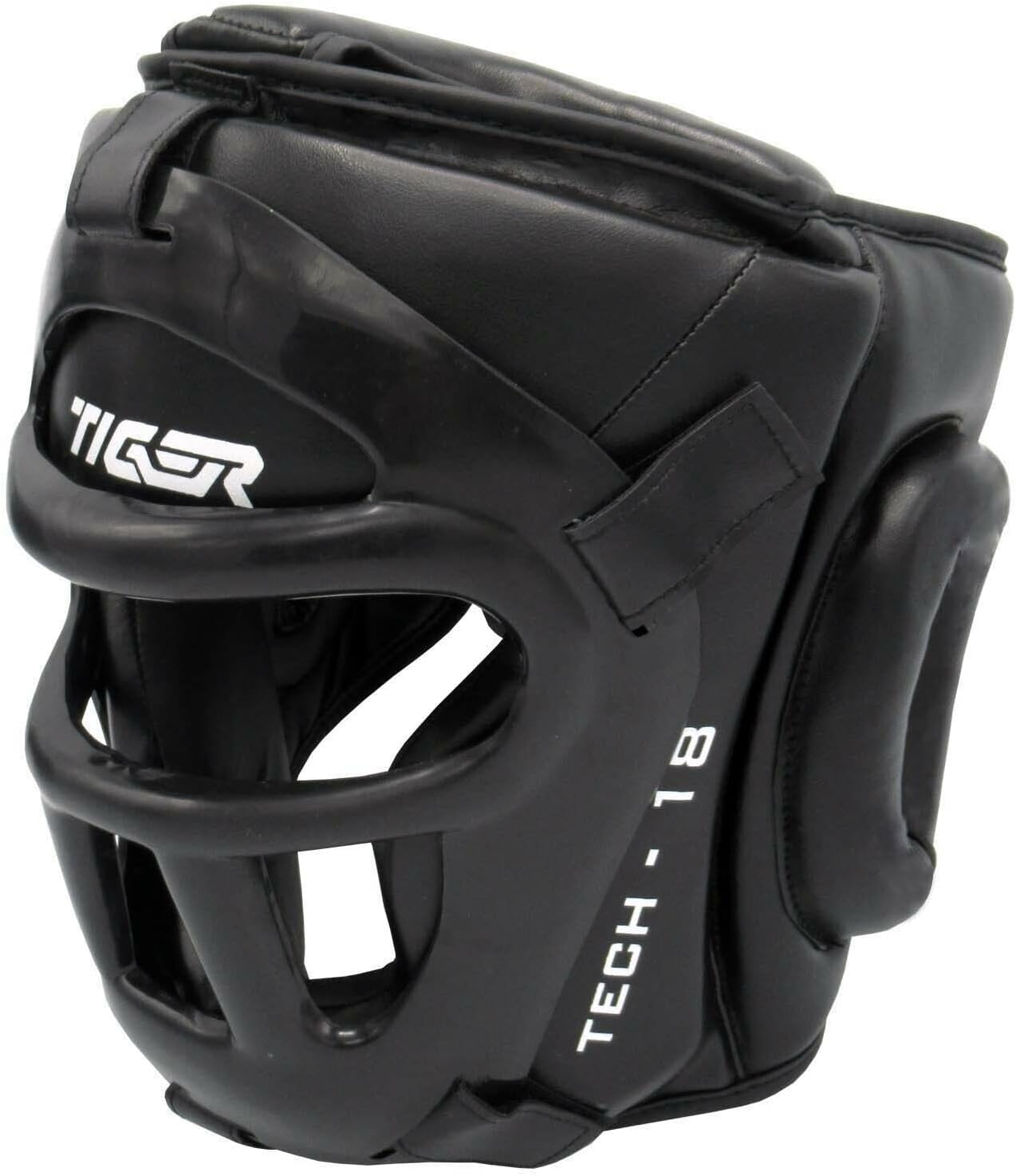 TMA Headguard for Boxing, MMA Training - Head Guard with Removable Face Grill, Cheeks, Ear, Mouth Protection-Headgear for Muay Thai, Kickboxing, Karate, Taekwondo, Martial Arts (Blue, Small/Medium)