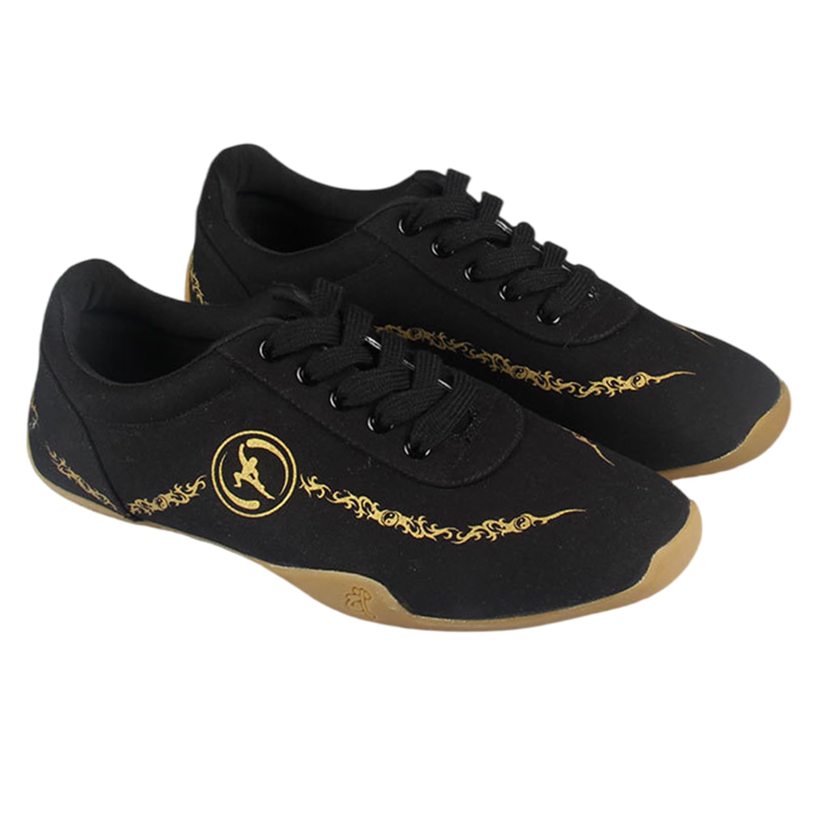 Chaussures Kung Fu Tai Chi,Sneaker d'arts Martiaux,Chaussure Escrime,Doux Et Confortable,Design Simple Et Classic,pour Taekwondo Boxe Karaté Kung-Fu Taichi Adultes Enfants Hommes Femmes