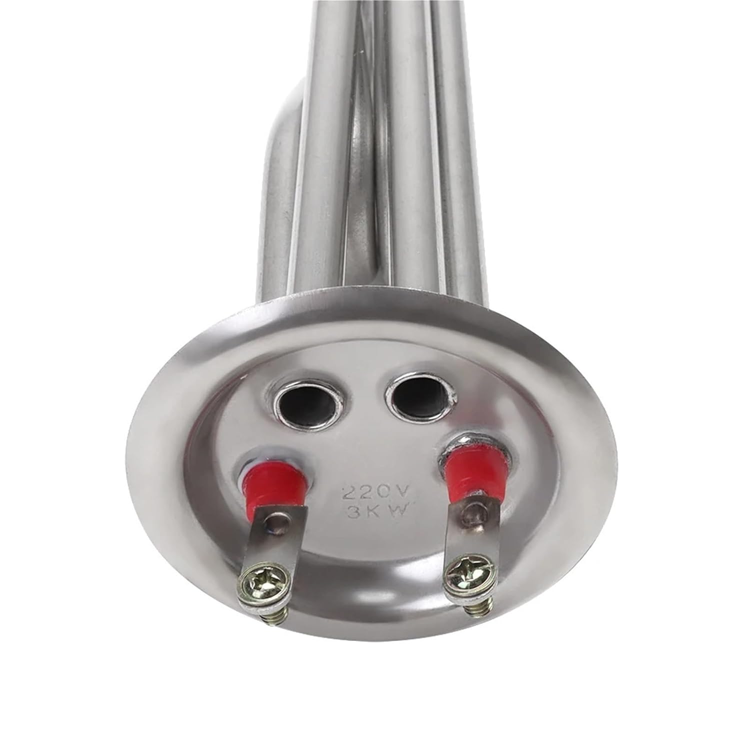 220V 3KW Tubular Electric Heating Element 63mm Immersion Heater Elementfor Boiler Liquid Heating Stainless Steel 304