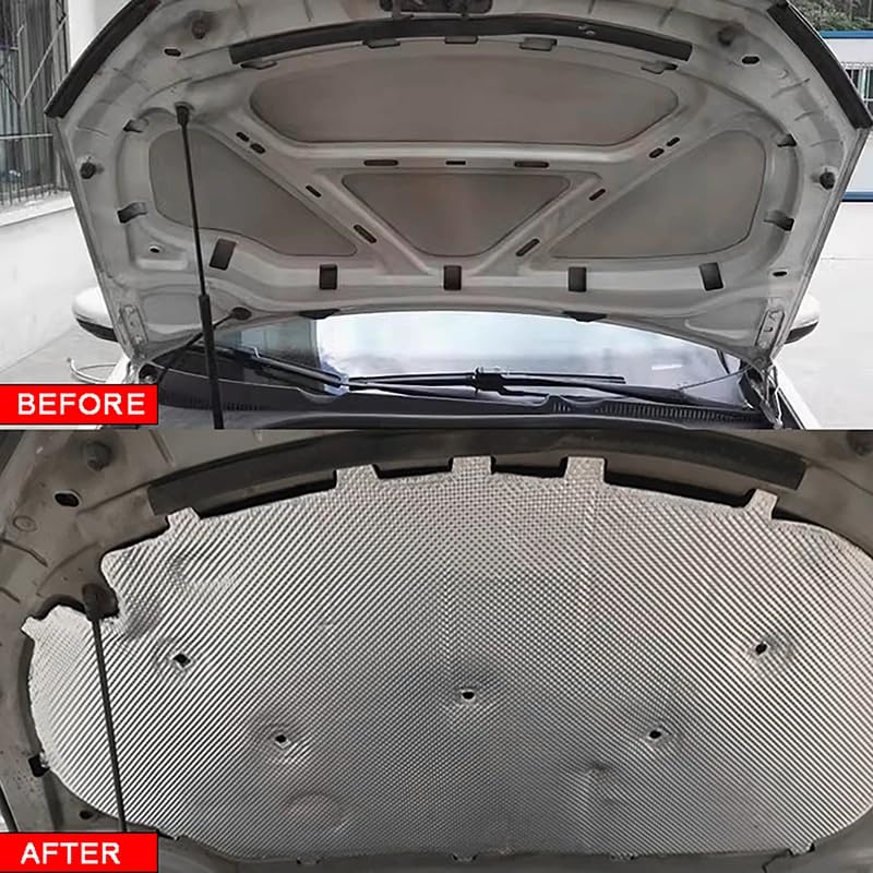 Isolante Termico Cofano Per VW Golf 5 E Jetta 3 - Tappetino Antirumore E Anticalore Motore - Foto 3