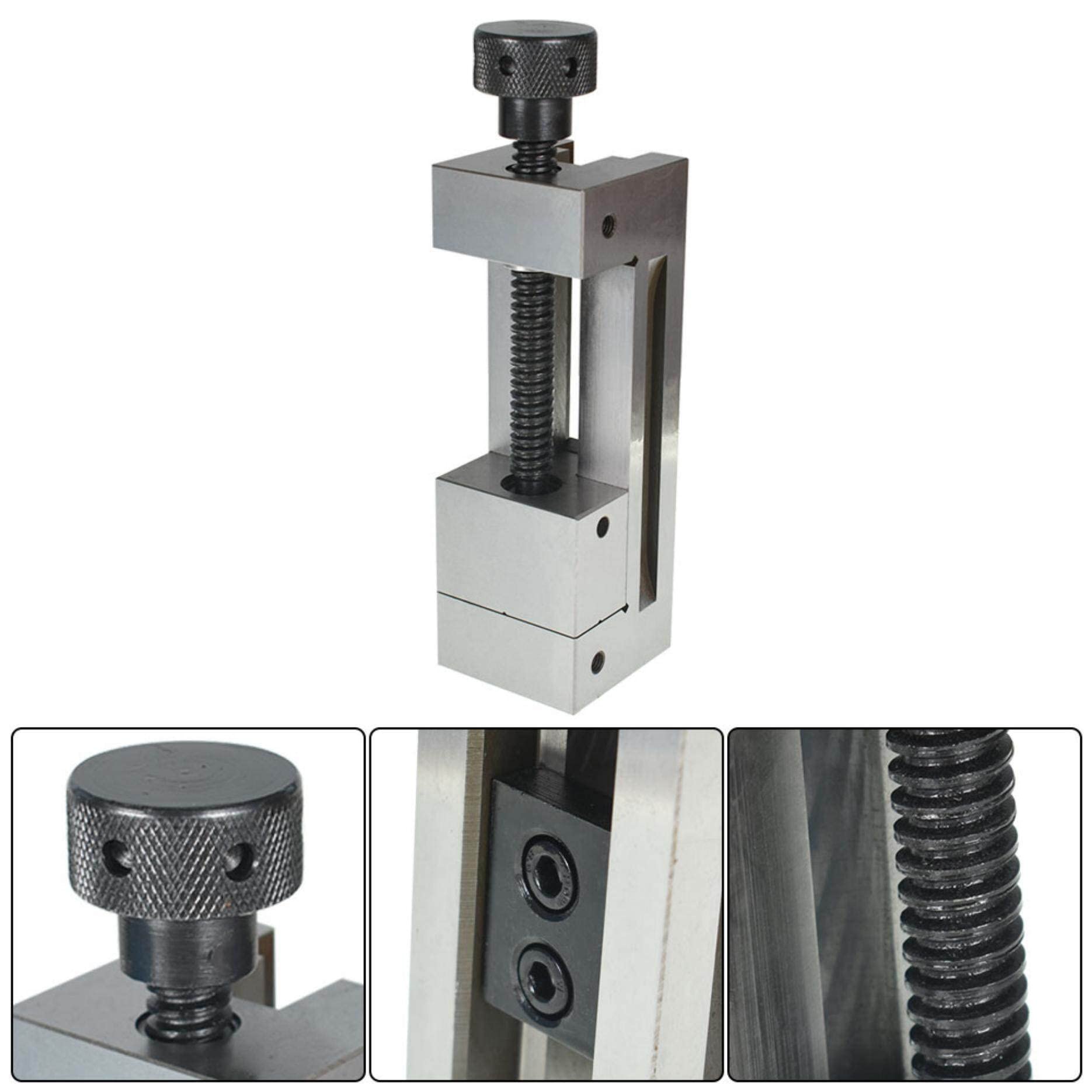 LiGuVCY Precision Toolmakers Vise | 2-1/2" Jaw Width, 3-3/8" Opening | Hardened & Ground For Square & Round Parts - View #5