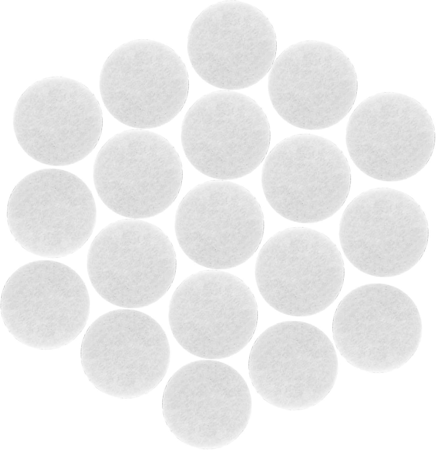 500Pcs Self Adhesive Felt Circles for Clothing DIY Decorative Spotted Stickers for Craft Projects Pet Accessories and Festival Decorations