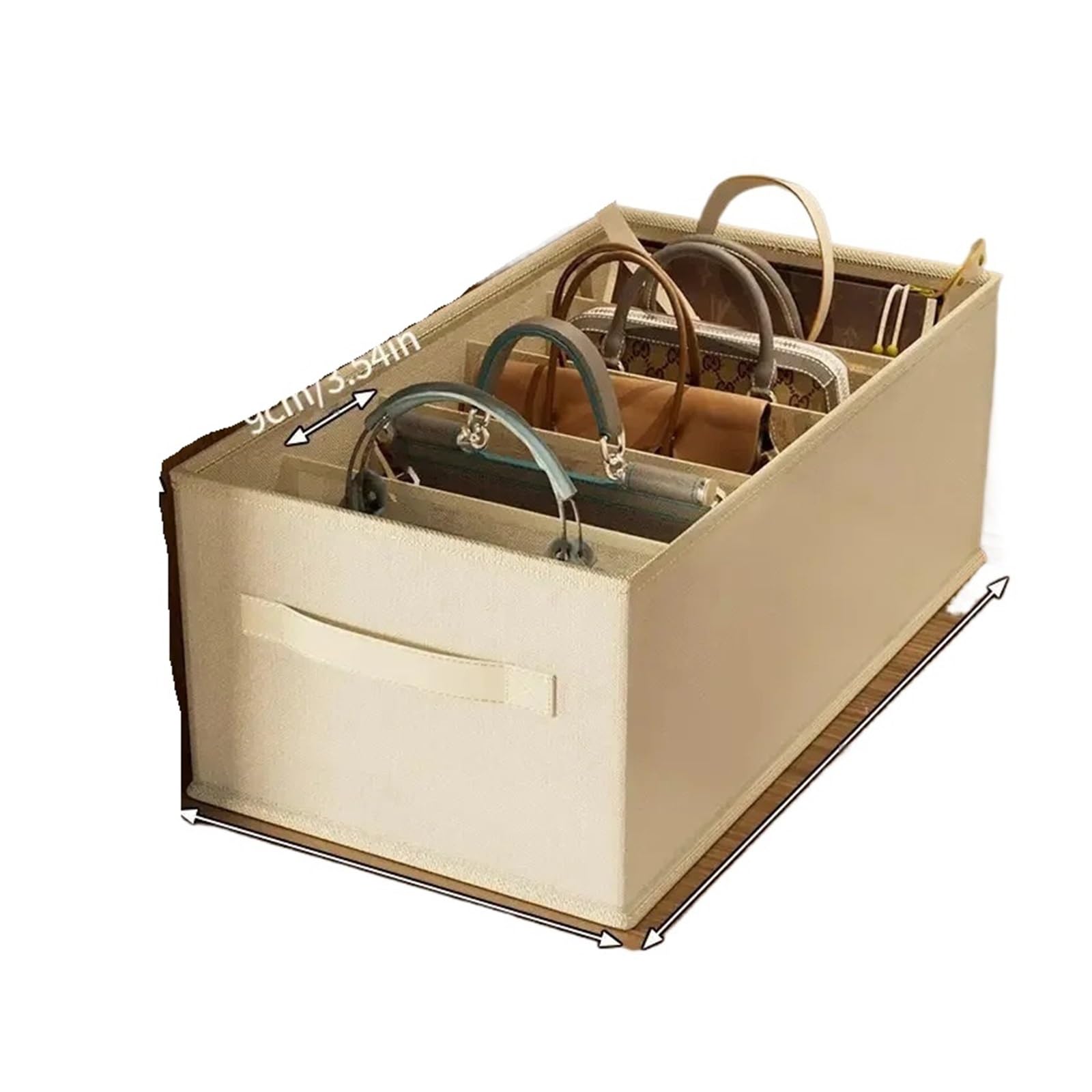 Porta Borse da Armadio Organizer a 5 cassetti di Grande capacità