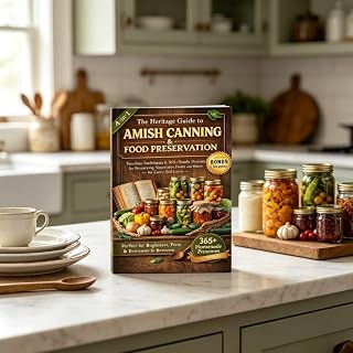 Amish Canning And Food Preservation Guide Illustrated With 365 Easy Recipes For Home Kitchens And Garden Harvests, AX1