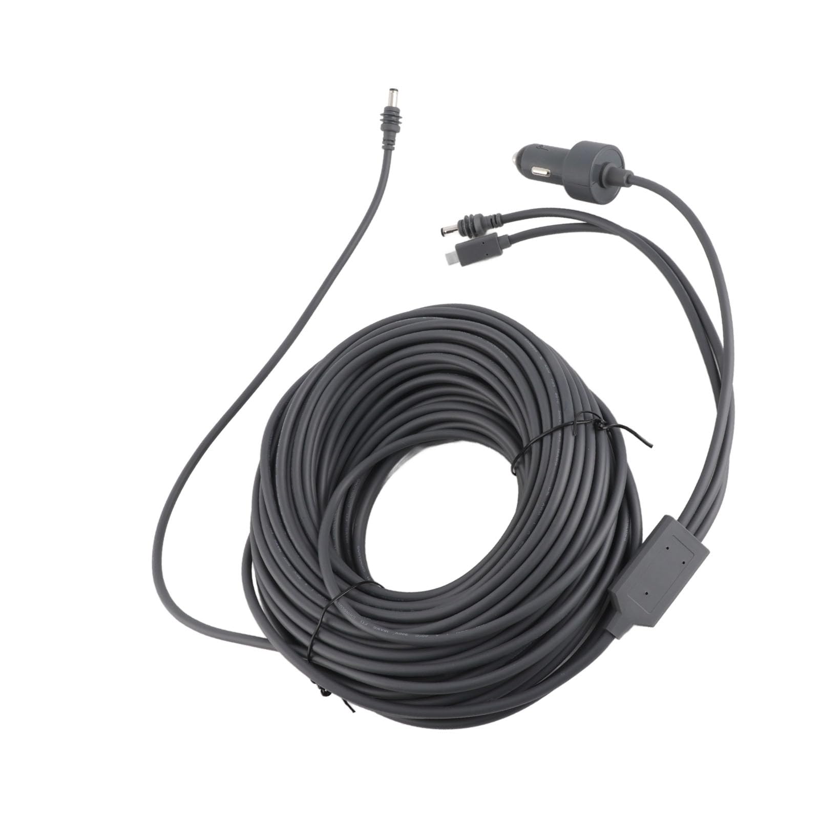 Focket 3 en 1 Cable de Alimentación, Enchufe Masculino de DC Impermeable 18awg Al Tipo de Cargador de Automóviles Tipo C de 100 W para Mini Travel Travel Camping Camping (#6)