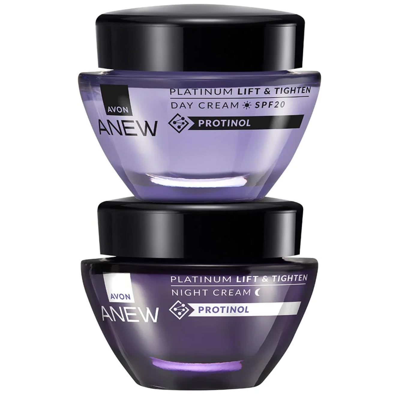 Anew Platinum Day & Night Cream Duo/New Pack/New Format Set of 2