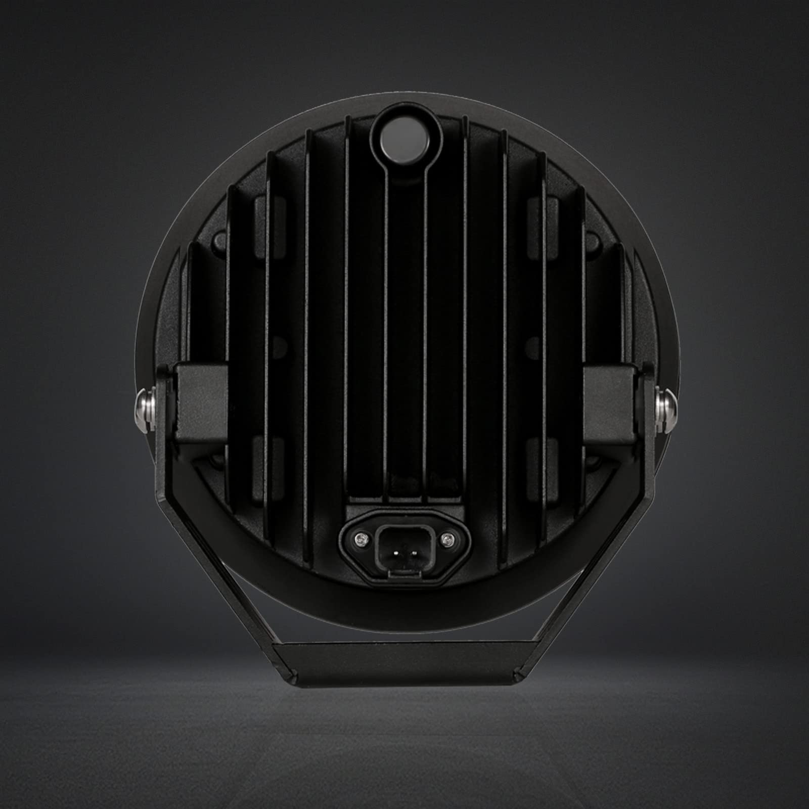 BIGLION.X Feux tout-terrain ronds à LED 2 pièces 210 W 32 000 lm super lumineuses Ambre Feux de conduite Spot avec faisceau de câblage IP68 12 V 24 V pour camionnettes ATV UTV SUV - Noir 17,8 cm