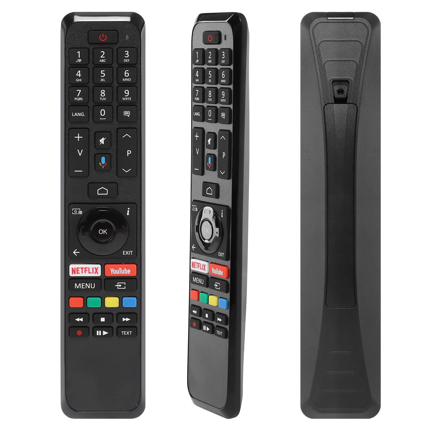 Telecomando Ricambio Per TV Toshiba/Hitachi – Modelli CT-8555, RC43161, CT-8562, 43UA2B, 50UA20, 65UA6B E Compatibili (Senza Voce) - 3