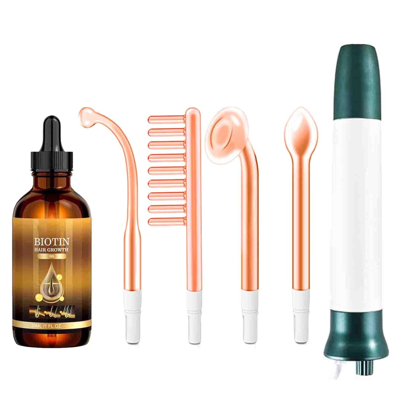 Hair Growth Comb, Hair Rejuvenator Brush with Serum, Handheld Hairand Skin Therapy Wand, Hair&Scalp Care - Anti-Aging - Skin Tightening - Clarifying