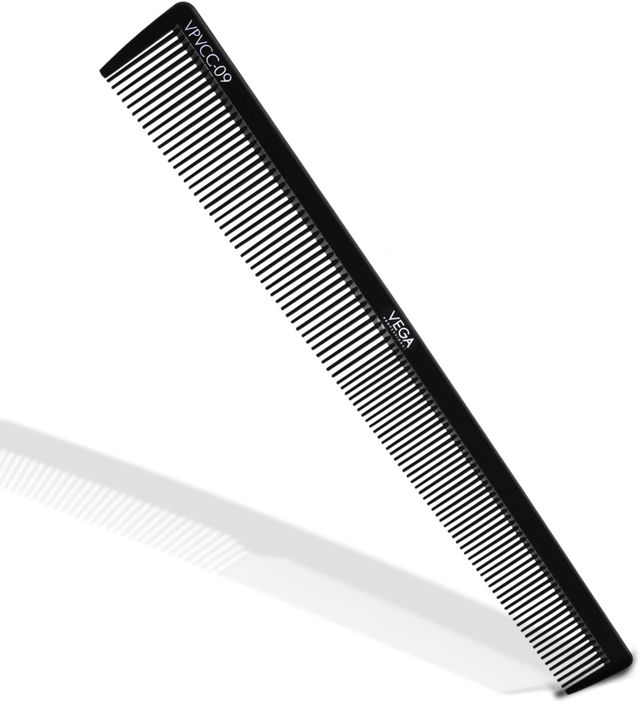 Vega ProfessionalBarber Comb (Carbon Anti-Static Black Line Hair Comb)(VPVCC-09)