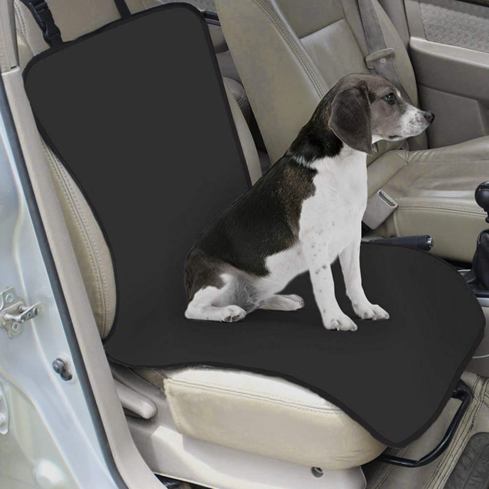 Funda Protectora Para Asiento De Coche De Mascotas - Tamaño 110x50 Cm, Tela Oxford Impermeable, Antideslizante, Color Negro/rojo/azul