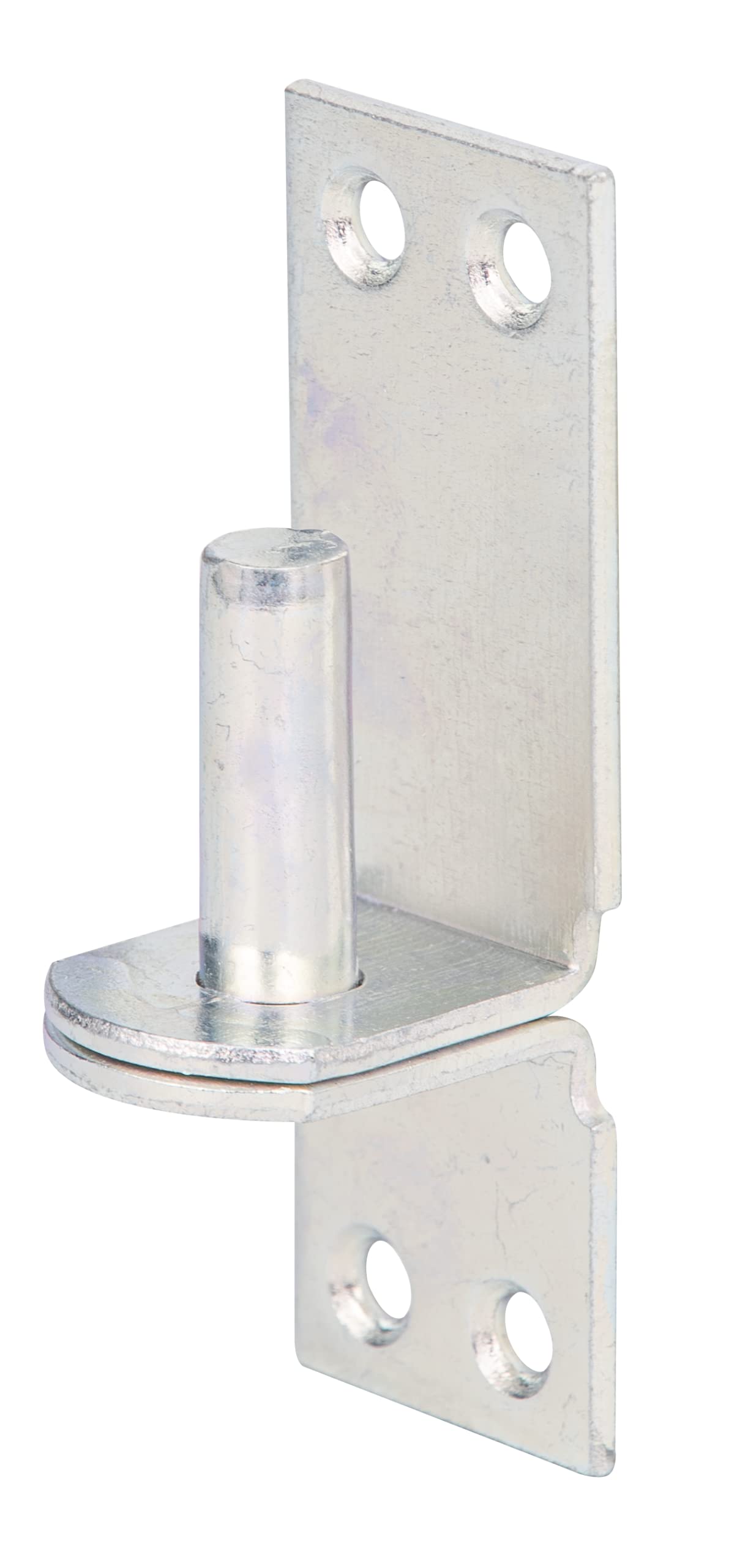 Alberts Steel 311155 Hook On Plate | In Designs With Di Or Dii Hook | Electrogalvanised, Thick-Layer-Passivated | Backset Ø10 Mm | Plate 90 X 30 Mm