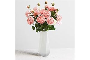 Modern White Ceramic Flower Vase for Pampas